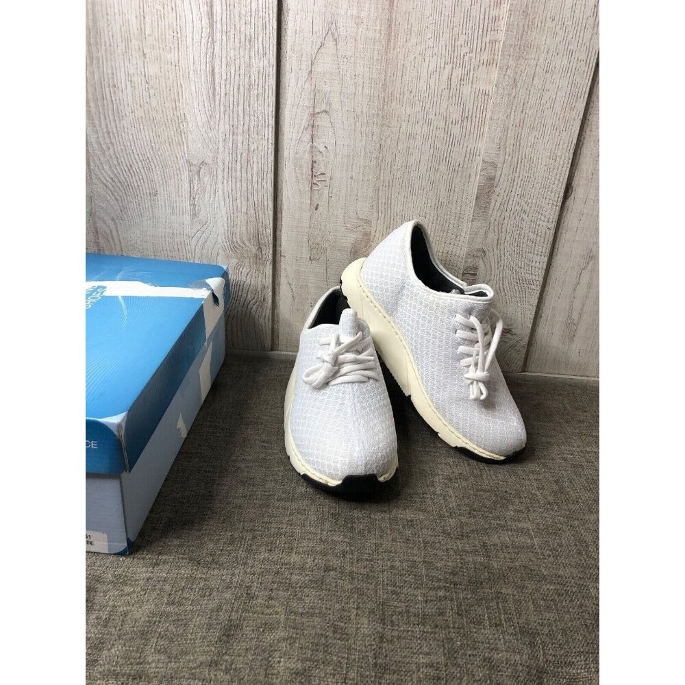 Axis Womens Sneakers Size 5 (36) White Balance Shoes Stabilized Walking Lace Up